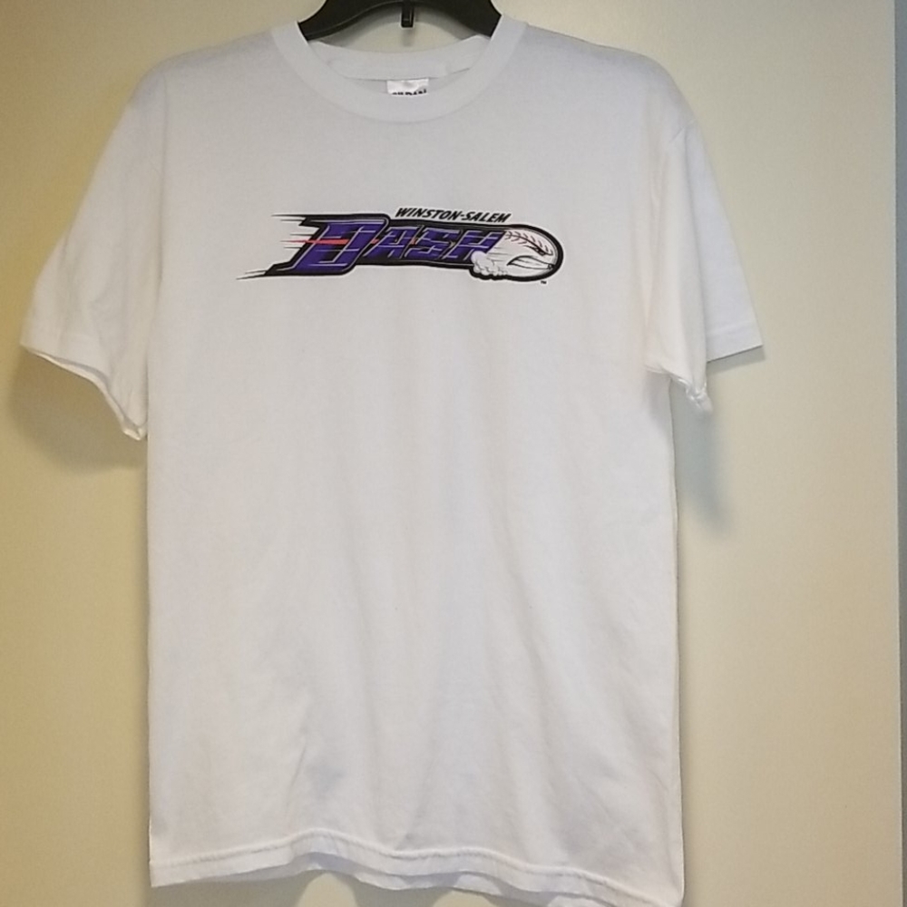 Winston-Salem Dash MiLB baseball tee White Size XL